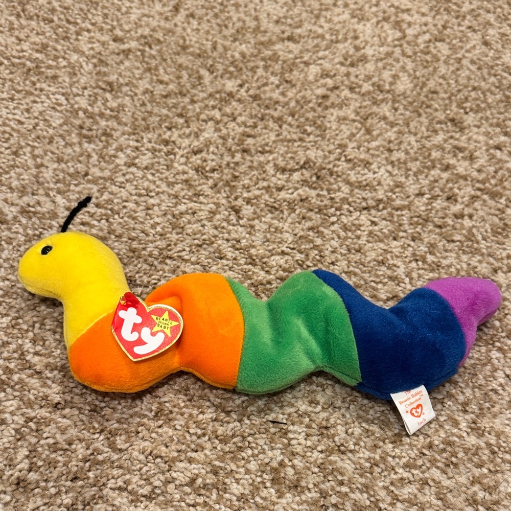 Ty Caterpillar beanie baby- Inch
